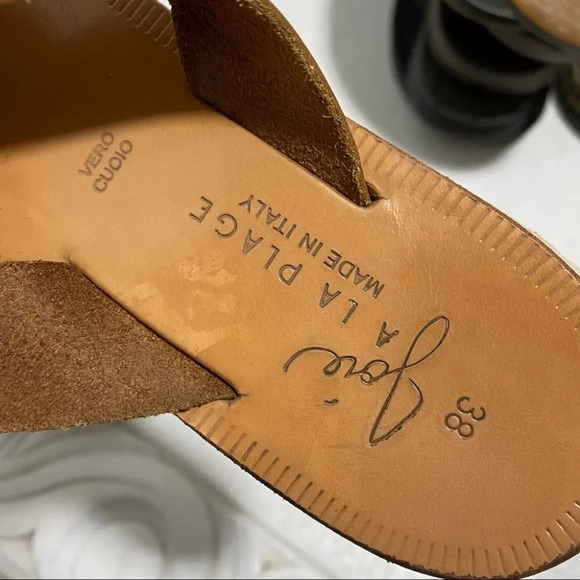 Joie San Remo Sandals in Rose Gold 38 - Picture 8 of 8